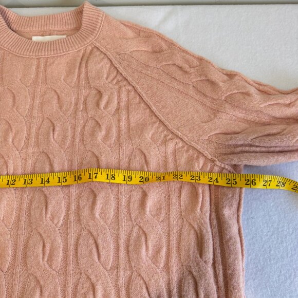 AERIE Unreal Cable Knit Crewneck Sweater NWT - Picture 11 of 12